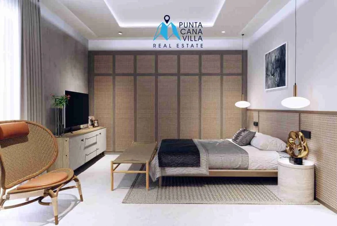 Palm Homes, Condo for sale in Las Canas, Cap Cana, bedroom3