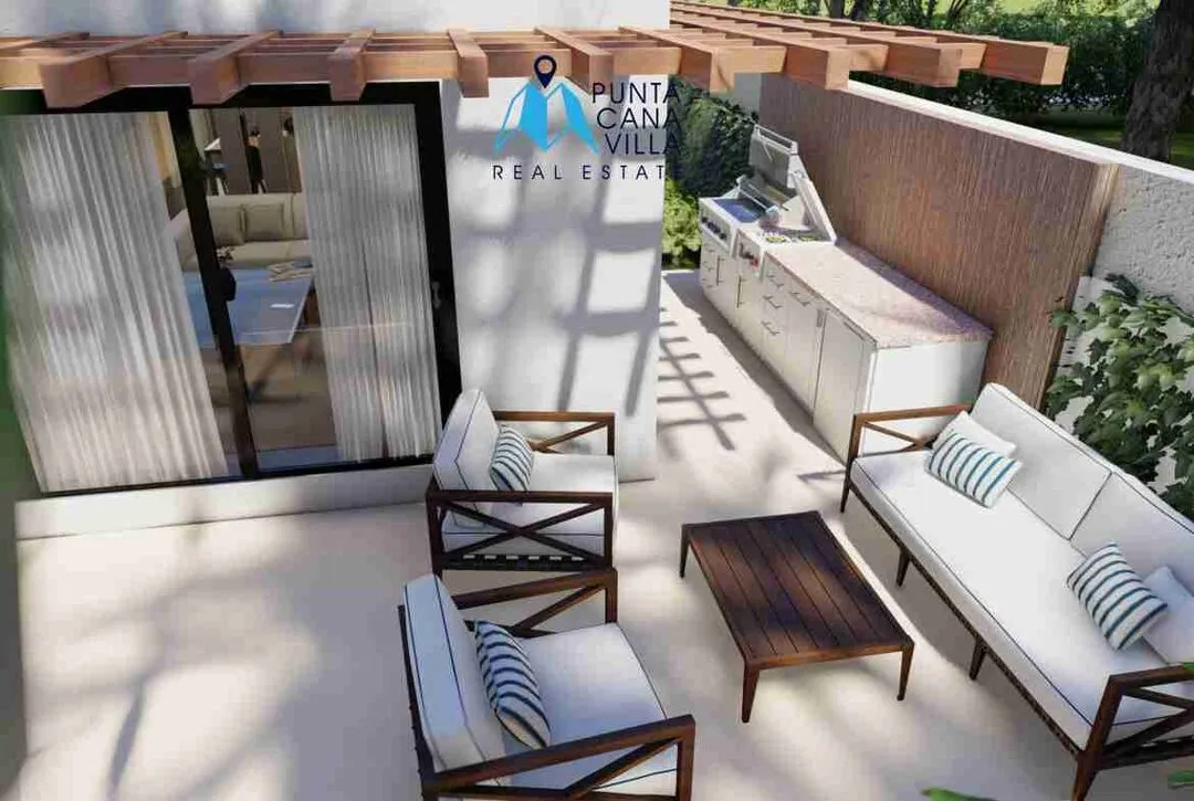 Perla del Mar Villa for Sale Unifamiliar exterior bbq scaled
