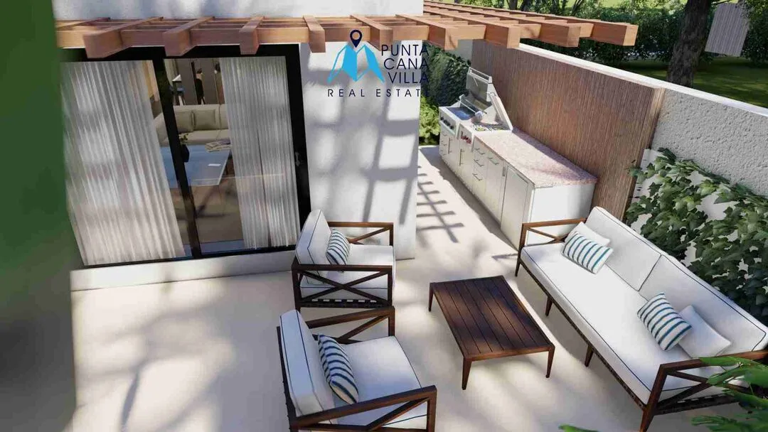 Perla del Mar Villa for Sale Unifamiliar exterior bbq scaled