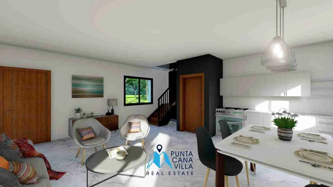 Solvamar Villa for sale in Macao dining and living room