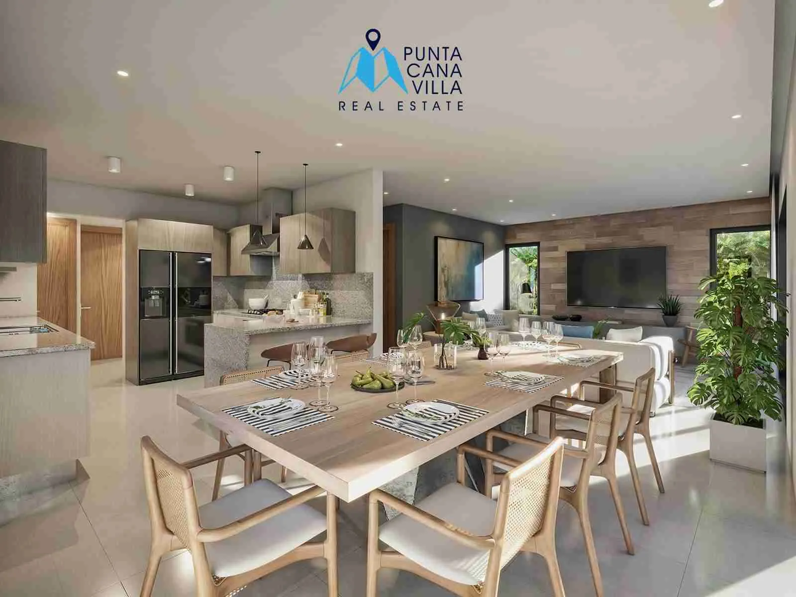 Villa for Sale in Bavaro Frigiliana dining room