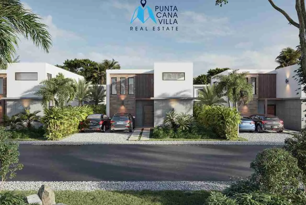 Villa for Sale in Bavaro Frigiliana main facade 2