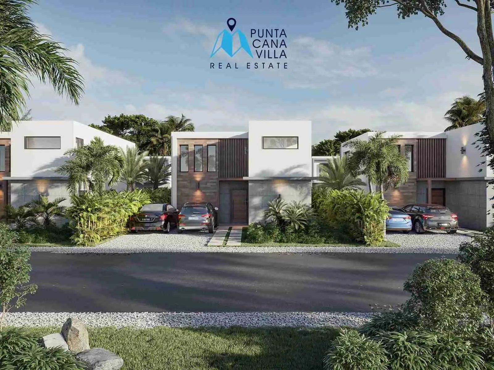 Villa for Sale in Bavaro Frigiliana main facade 2