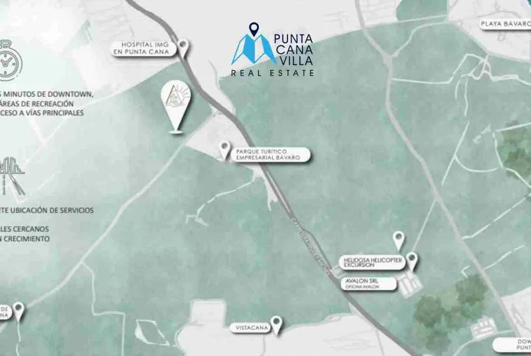 Vista Avalon, condo for sale in Bavaro, Maps