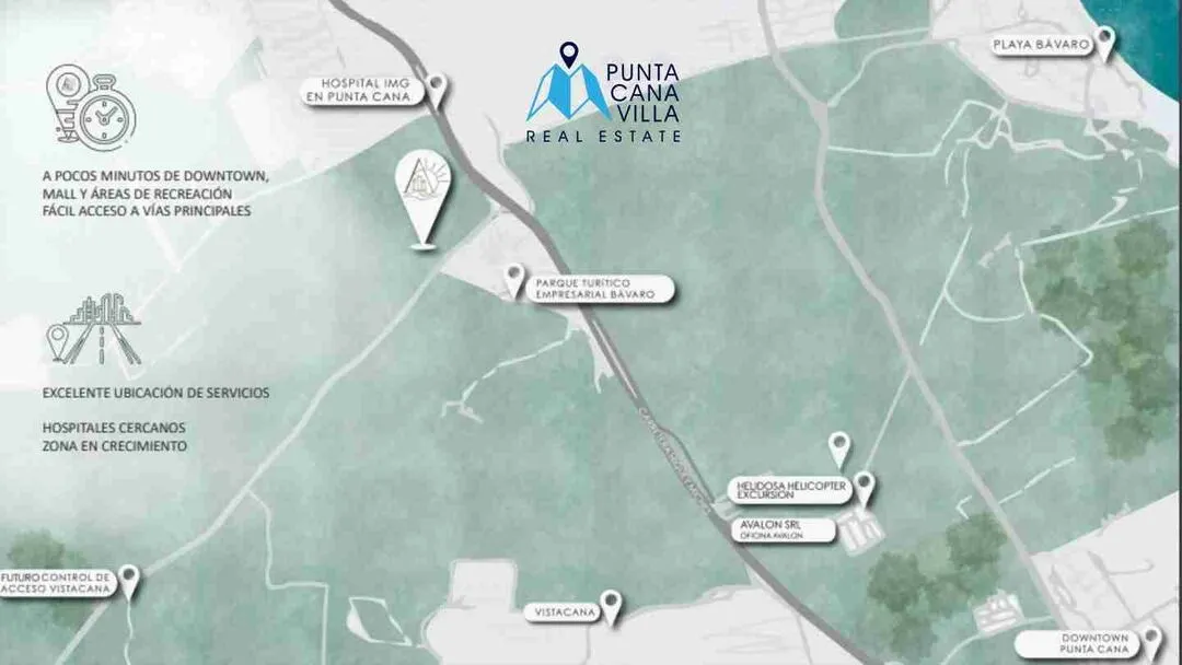 Vista Avalon condo for sale in Bavaro Maps