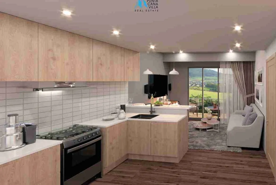 condo for sale cap cana COCINA 1 HAB