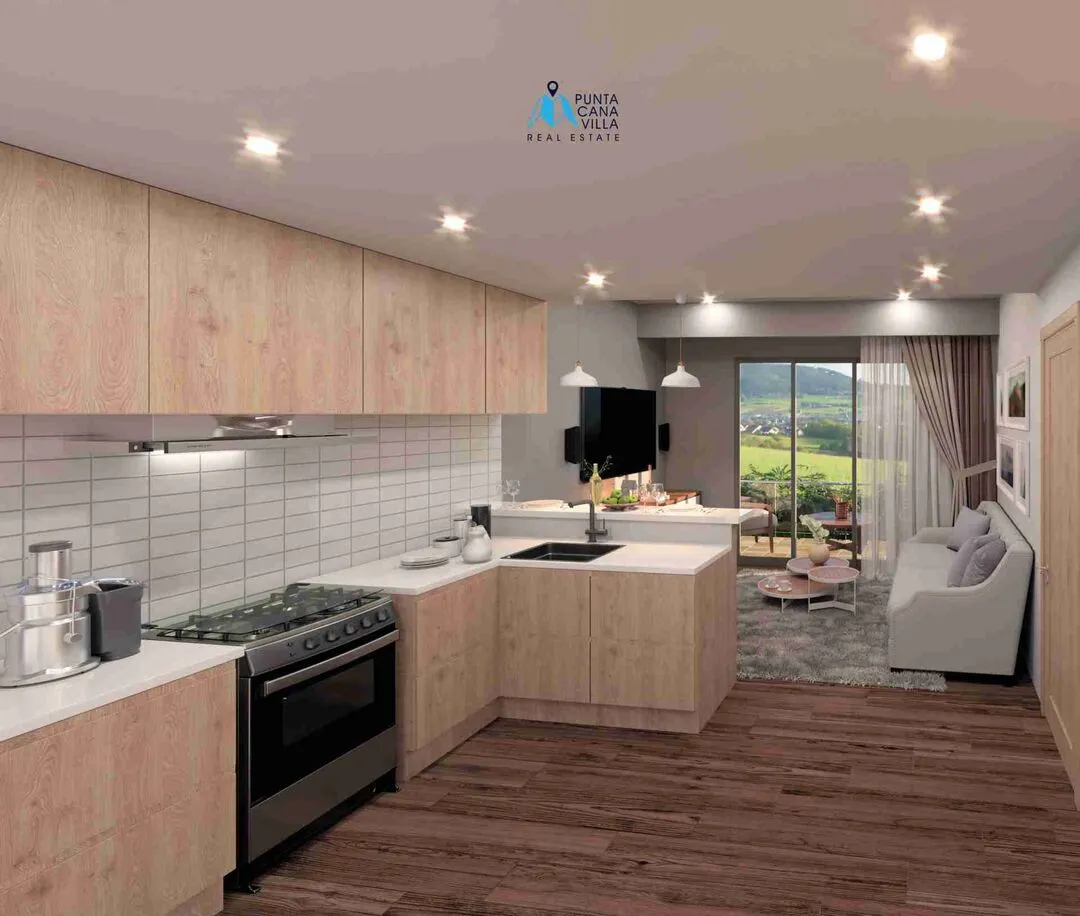 condo for sale cap cana COCINA 1 HAB