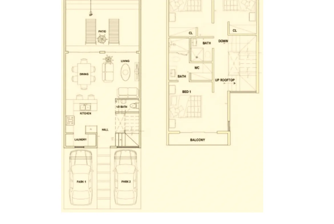 Amazing Three Bedroom Townhouse For Sale In Punta Cana With Two Parking Spaces (1)