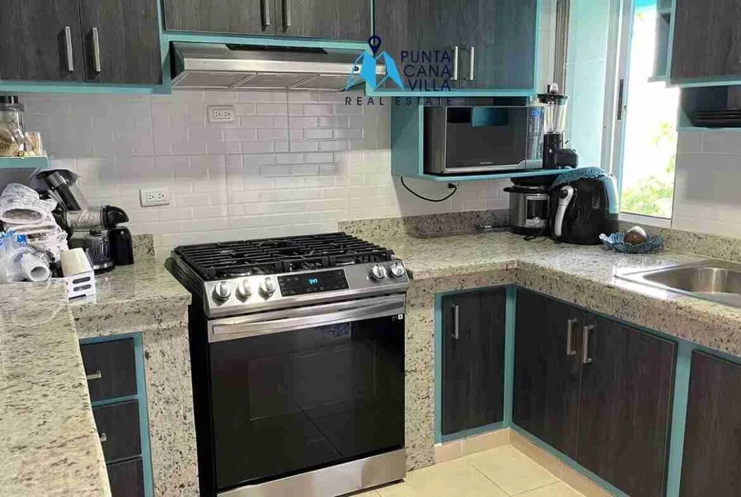 Condo for sale in Los Corales, Punta Cana, Kitchen