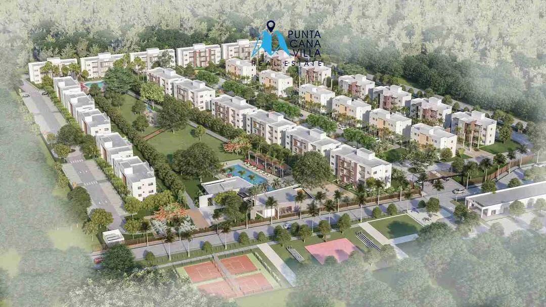 Costa Bavaro Garden, Condo for sale in bavaro, aerial view