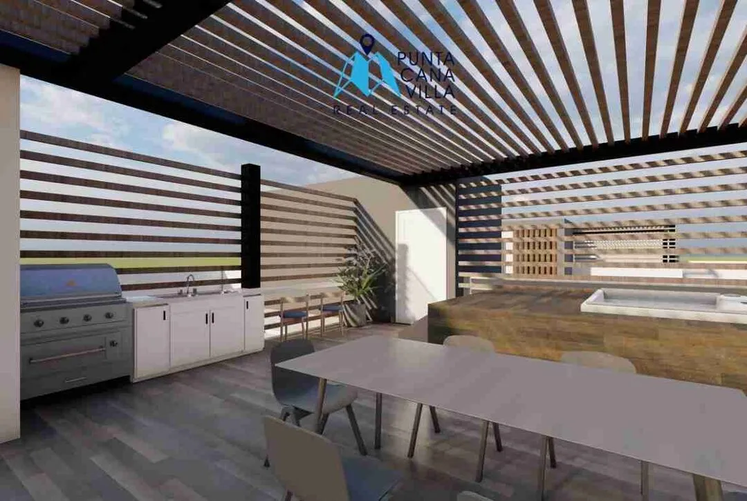 District residences,Condo for Sale in Bavaro, Punta Cana, BBQ