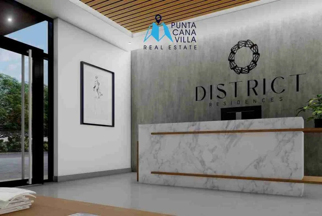 District residences,Condo for Sale in Bavaro, Punta Cana, Lobby