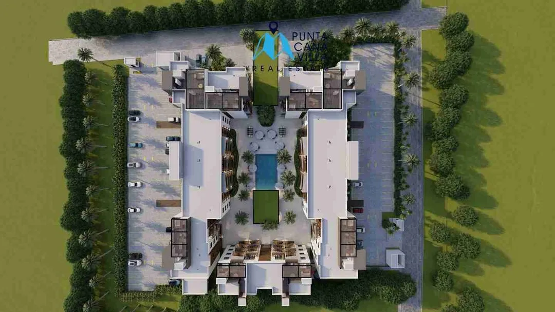 District residencesCondo for Sale in Bavaro Punta Cana Master plan