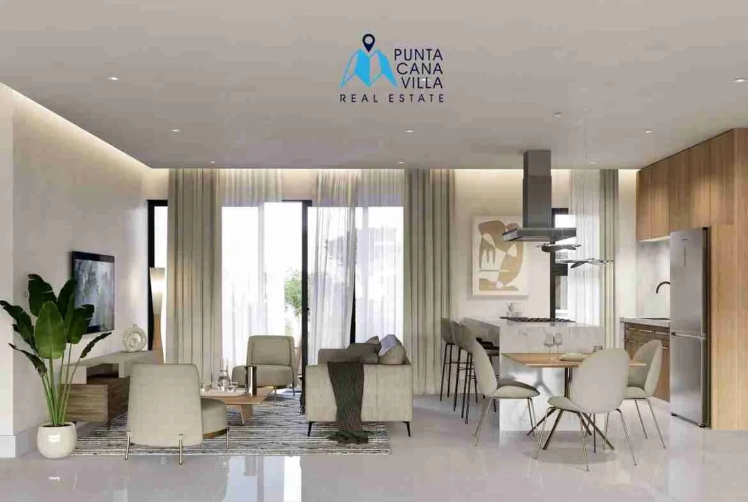 District residences,Condo for Sale in Bavaro, Punta Cana, Rooms view