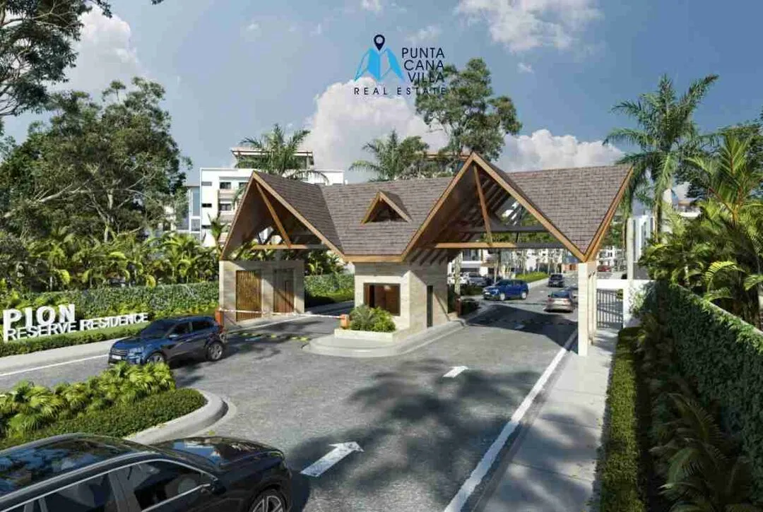 PION Reserve Residences, condo for sale in Bavaro, Punta Cana, main entrace