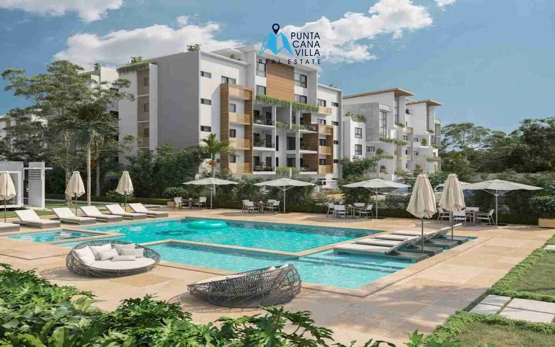 PION Reserve Residences, condo for sale in Bavaro, Punta Cana, pool view
