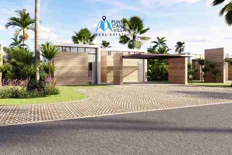 Stunning Two Bedroom Villa for sale in Macao Punta Cana in gated community 1