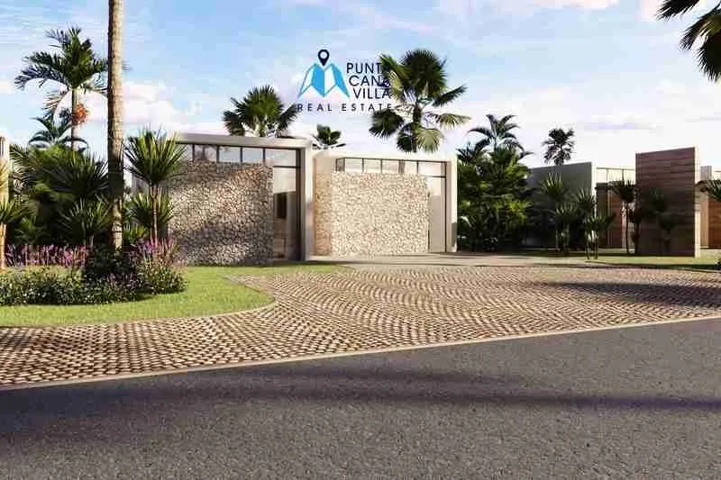 Stunning Two Bedroom Villa for sale in Macao Punta Cana in gated community 11