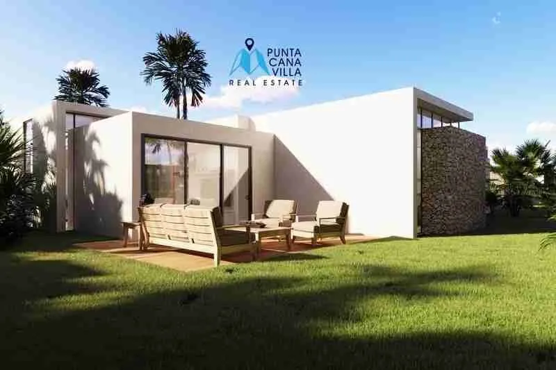Stunning Two Bedroom Villa for sale in Macao Punta Cana in gated community 2