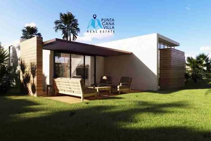 Stunning Two Bedroom Villa for sale in Macao Punta Cana in gated community 3