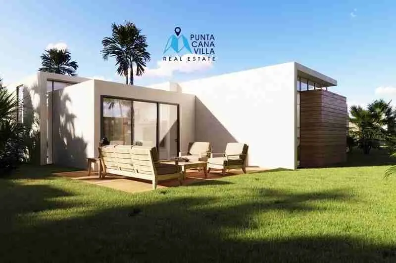 Stunning Two Bedroom Villa for sale in Macao Punta Cana in gated community 9