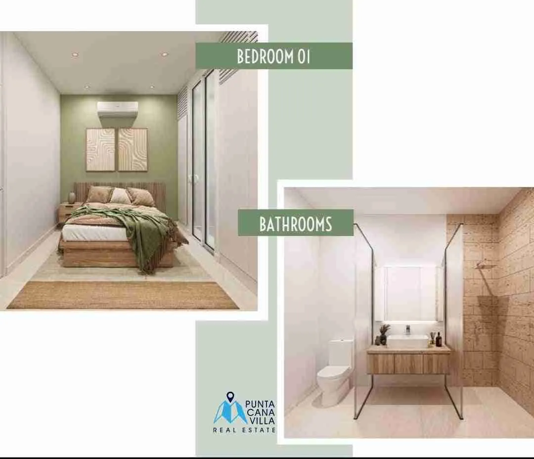 Amazing Two Bedroom Condo For Sale in Macao Punta Cana In Gated Community 11