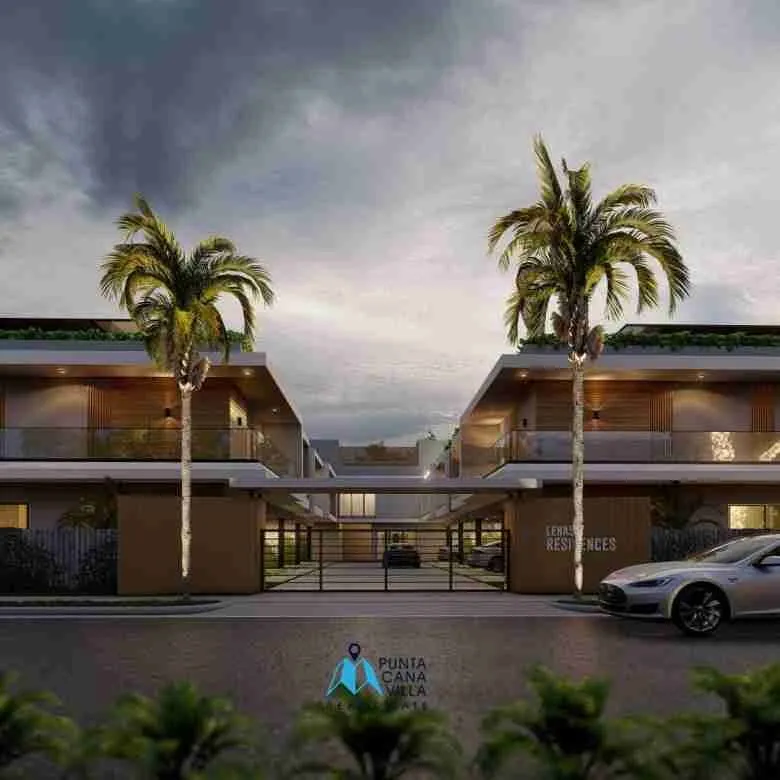 Beautiful Two Bedroom Townhouse For Sale In Downtown, Bavaro, Punta Cana With Jacuzzi (1)
