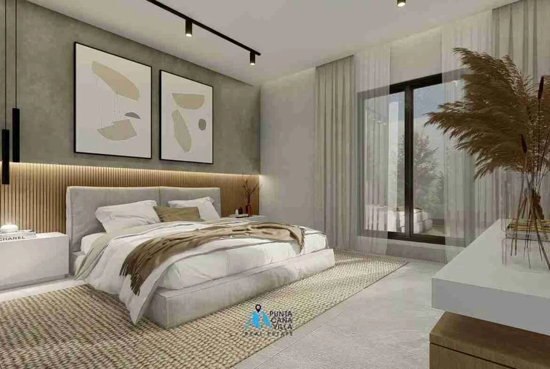 Beautiful Two Bedroom Townhouse For Sale In Downtown, Bavaro, Punta Cana With Jacuzzi (5)