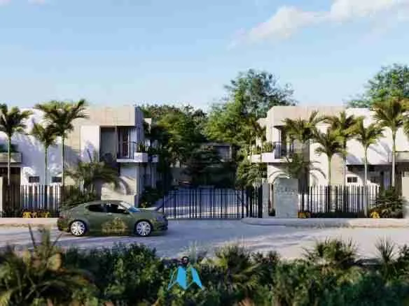 Modern Three Bedroom Villa For Sale In Las Brisas, Bavaro, Punta Cana With Balcony (1)