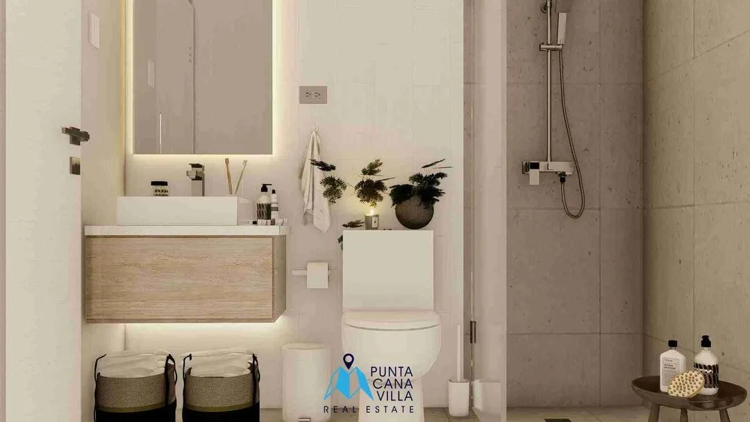 Modern Three Bedroom Villa For Sale In Las Brisas Bavaro Punta Cana With Balcony 14