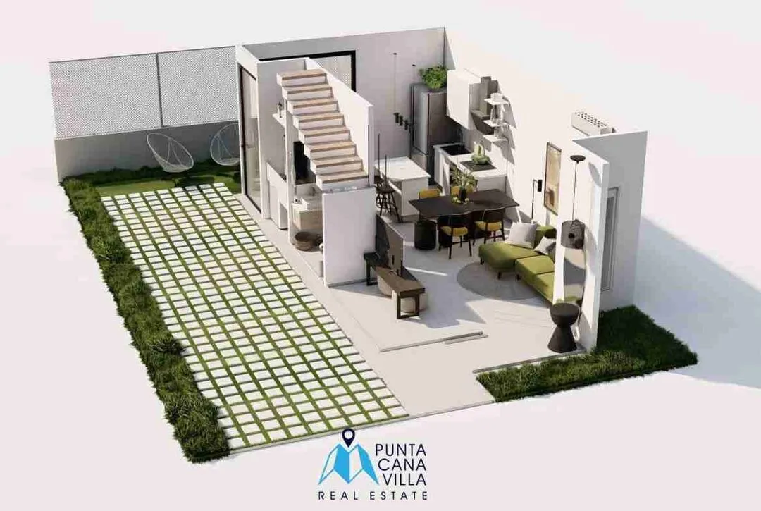 Modern Three Bedroom Villa For Sale In Las Brisas, Bavaro, Punta Cana With Balcony (18)