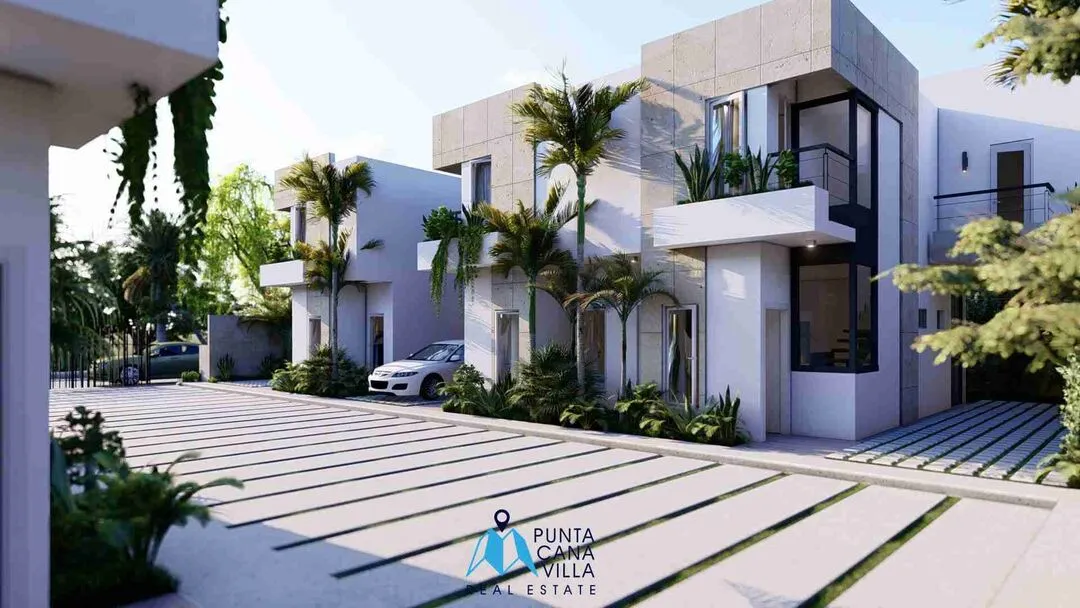 Modern Three Bedroom Villa For Sale In Las Brisas Bavaro Punta Cana With Balcony 3
