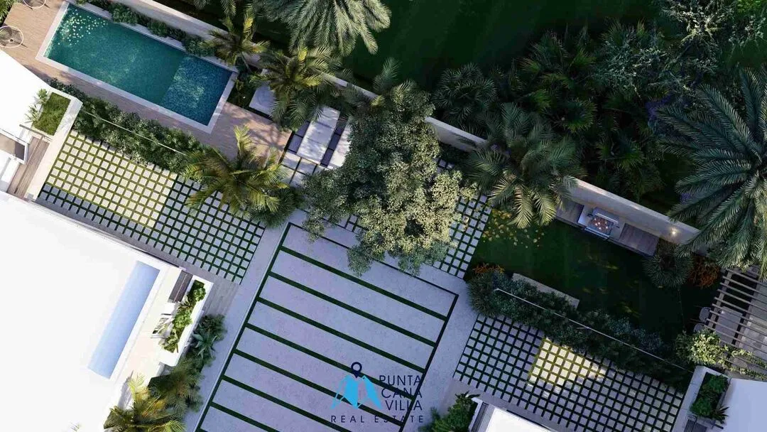 Modern Three Bedroom Villa For Sale In Las Brisas Bavaro Punta Cana With Balcony 5
