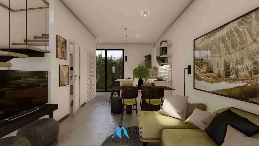 Modern Three Bedroom Villa For Sale In Las Brisas Bavaro Punta Cana With Balcony 8
