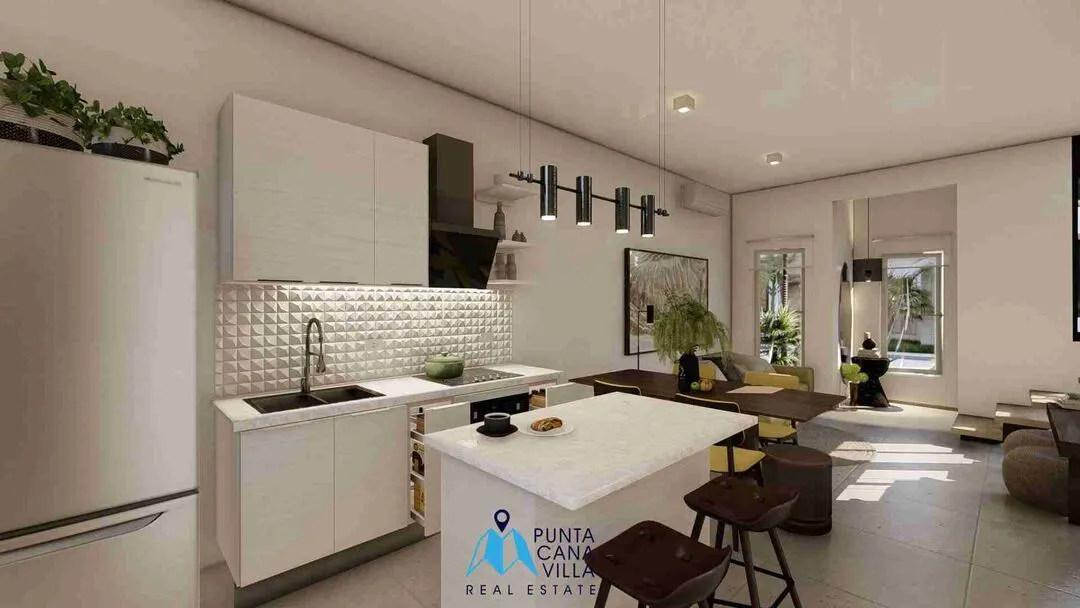 Modern Three Bedroom Villa For Sale In Las Brisas Bavaro Punta Cana With Balcony 9