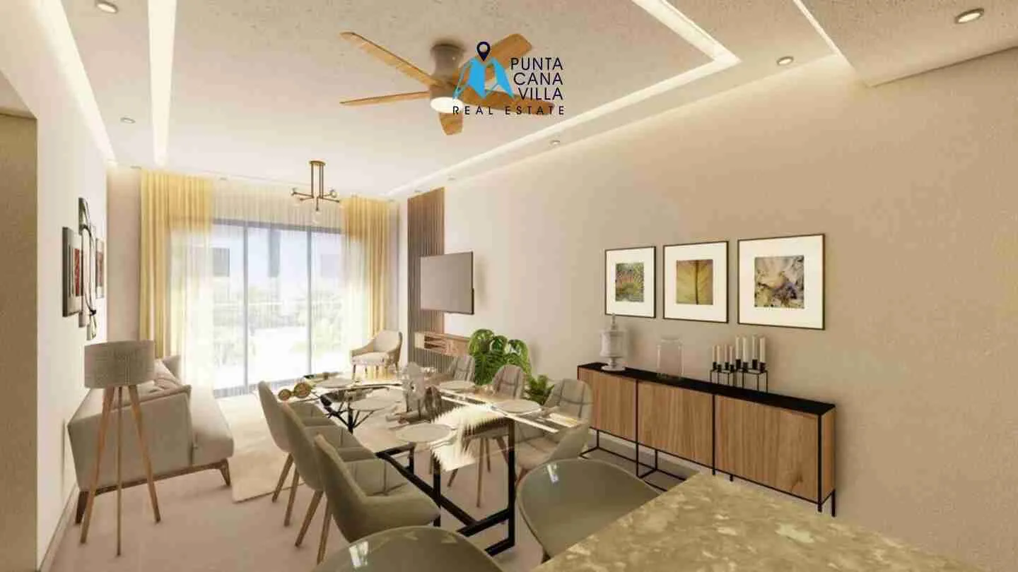 Palm beach condo for sale living room