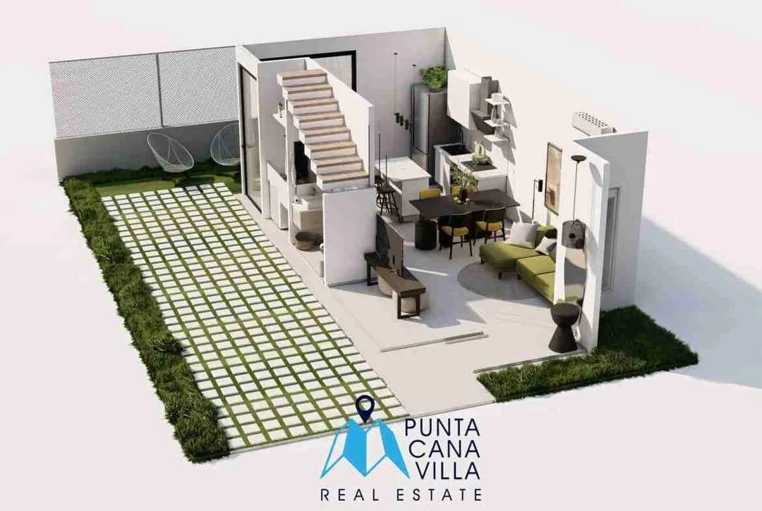Stunning Two Bedroom Villa For Sale In Las Brisas, Bavaro, Punta Cana With BBQ Area (34)
