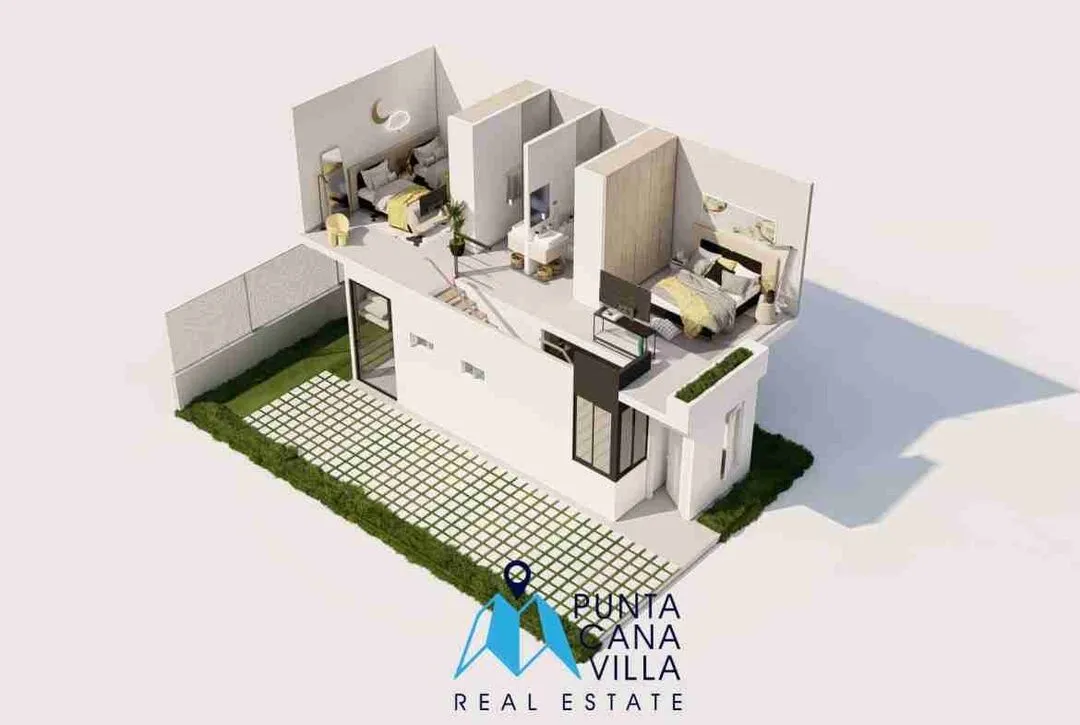 Stunning Two Bedroom Villa For Sale In Las Brisas, Bavaro, Punta Cana With BBQ Area (35)