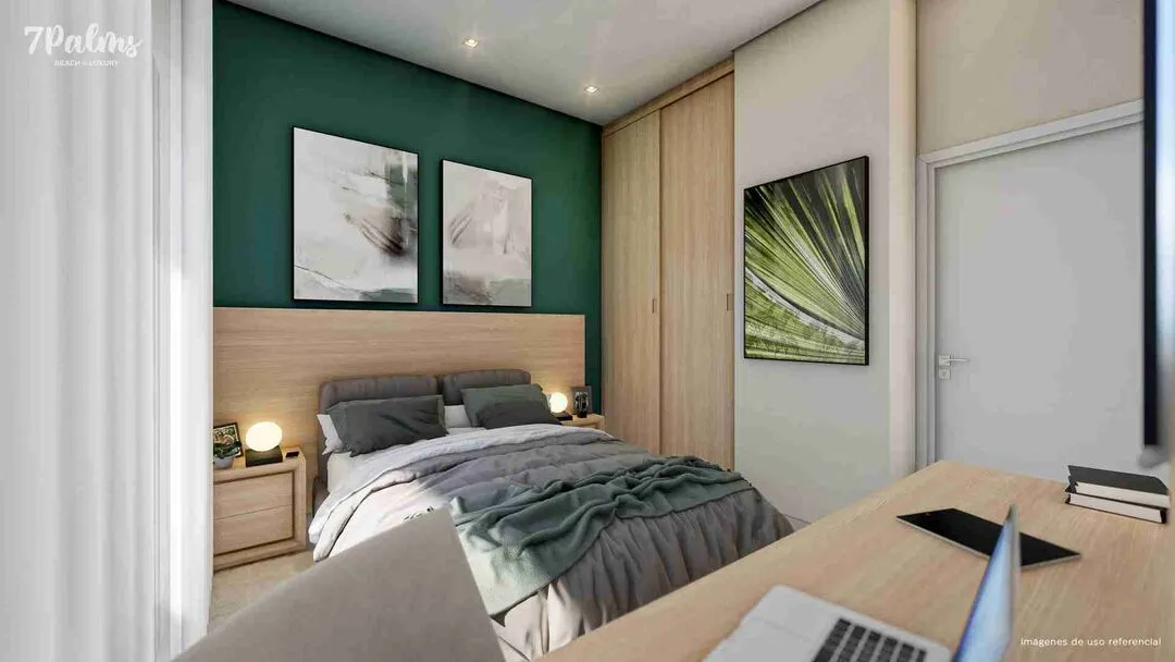Stylish Two Bedroom Condo For Sale In Punta Cana With Balcony (2) Stylish Two Bedroom Condo For Sale In Punta Cana With Balcony (2)