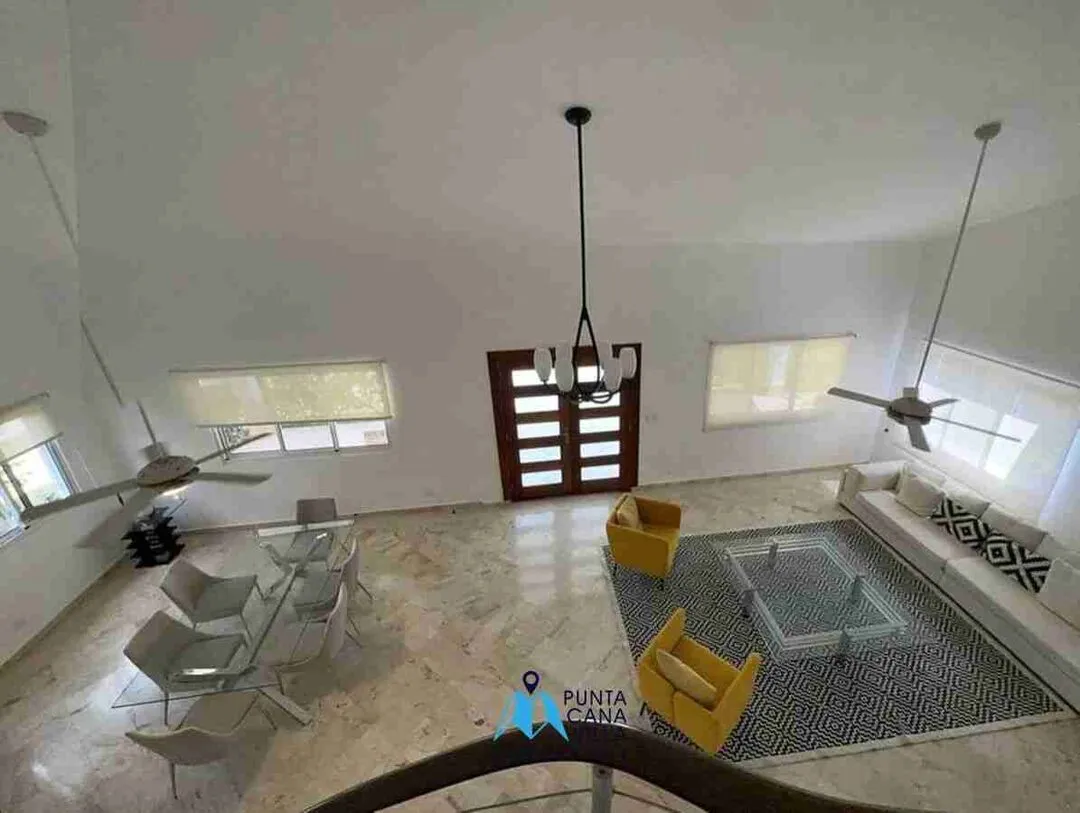Villa for sale in cocotal Bavaro Punta cana 2nd level view