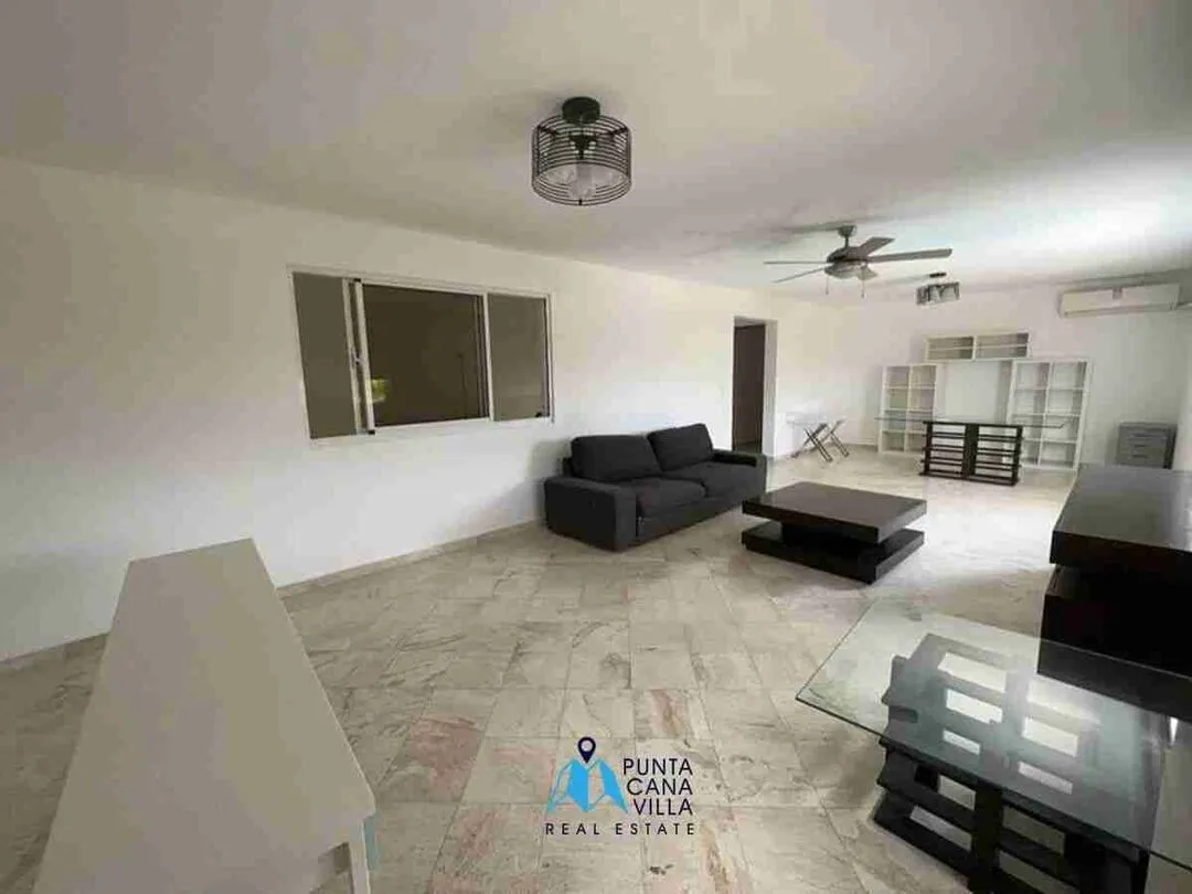 Villa for sale in cocotal Bavaro Punta cana living room view