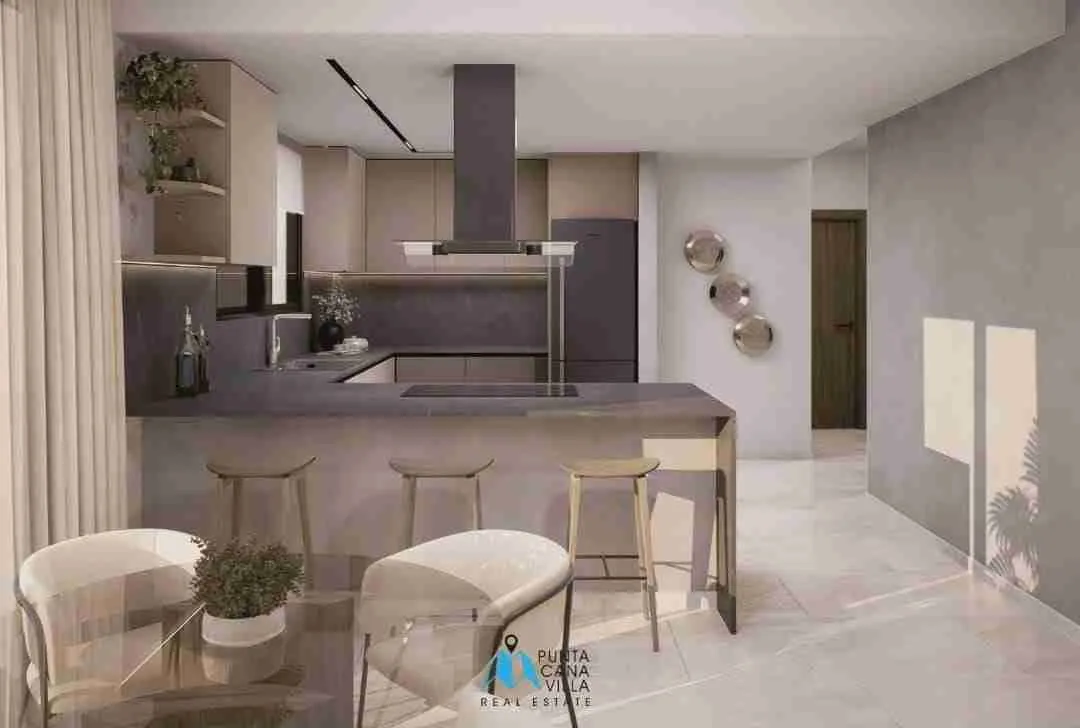 Beautiful Three Bedroom Condo For Sale In Cap Cana, Punta Cana Near Blue Mall ()