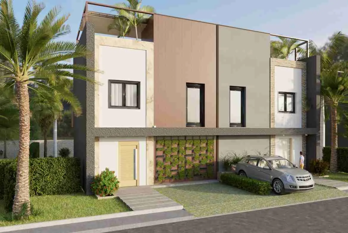Cozy Three Bedroom Villa For Sale In Bavaro, Punta Cana Near Downtown ()