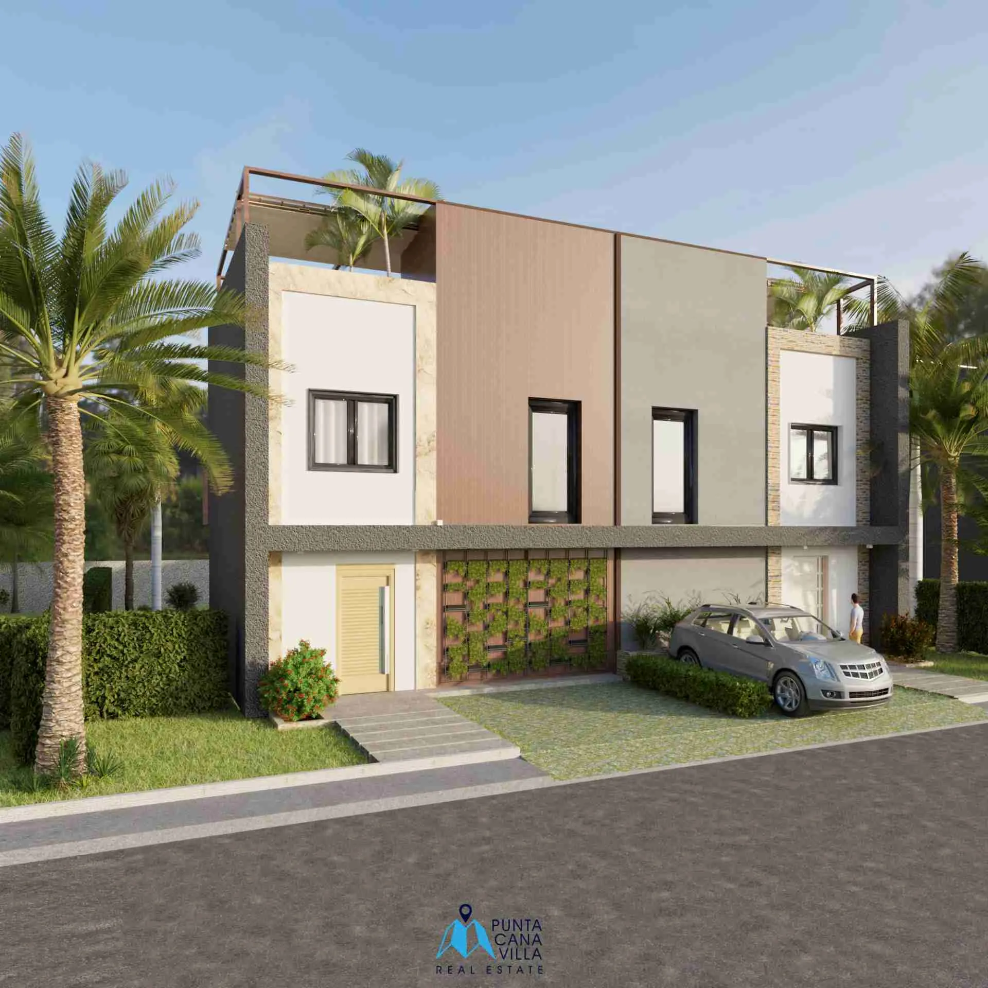Cozy Three Bedroom Villa For Sale In Bavaro, Punta Cana Near Downtown ()