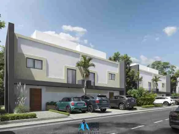Cozy Three Bedroom Villa For Sale In Bavaro, Punta Cana Near Downtown ()