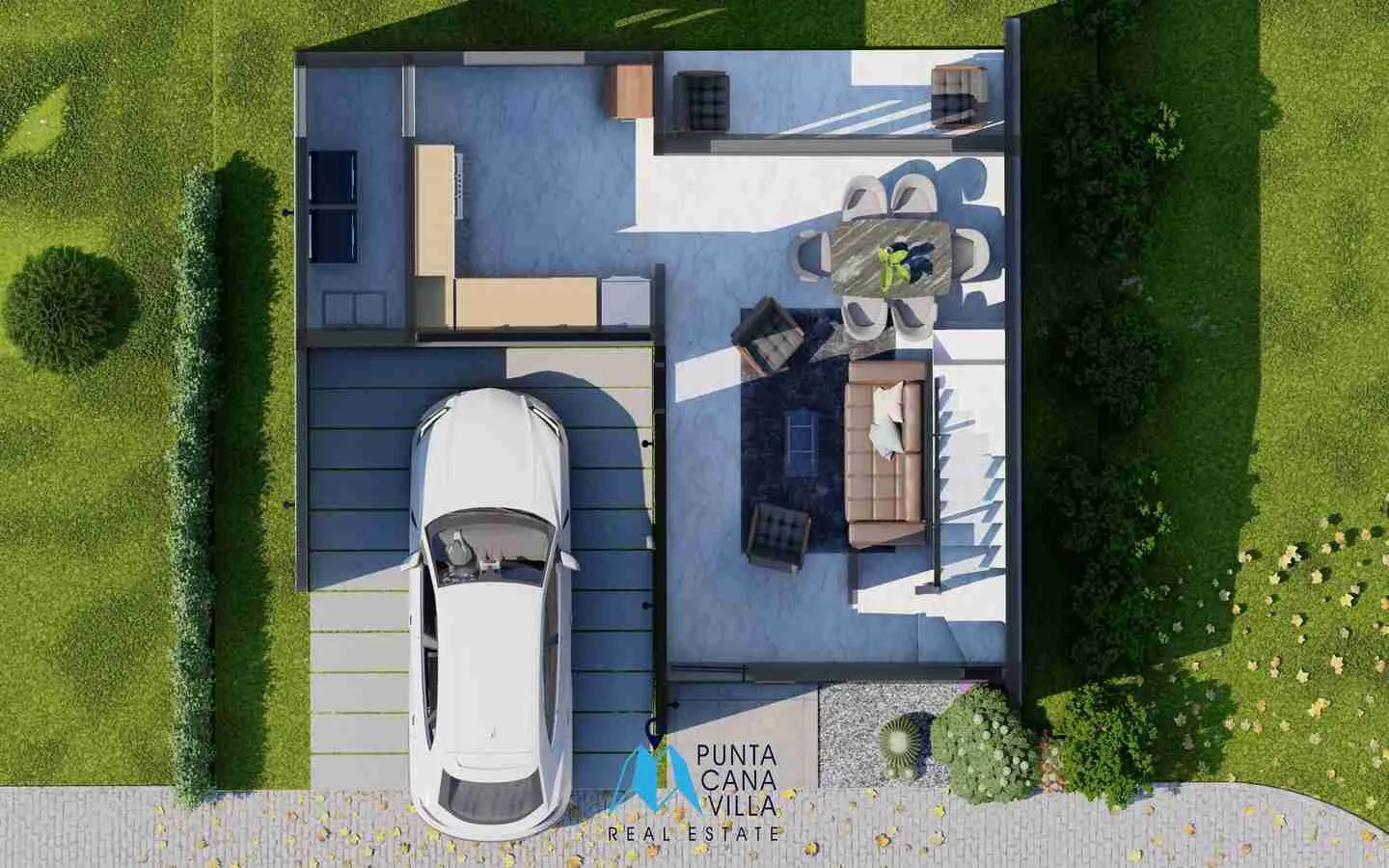 Impresionante Villa de dos habitaciones en venta en Brisas de Punta Cana, Bávaro, Punta Cana