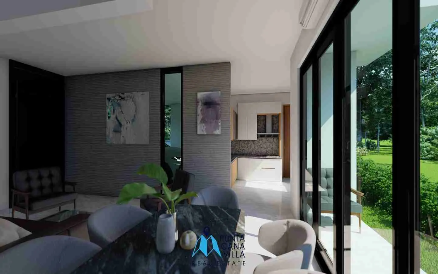 Impresionante Villa de dos habitaciones en venta en Brisas de Punta Cana, Bávaro, Punta Cana