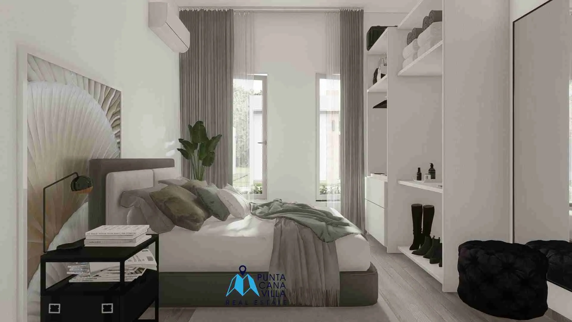 Crasqui Brisas Fase 5: Asequible Villa de 2 dormitorios en venta en Brisas de Punta Cana