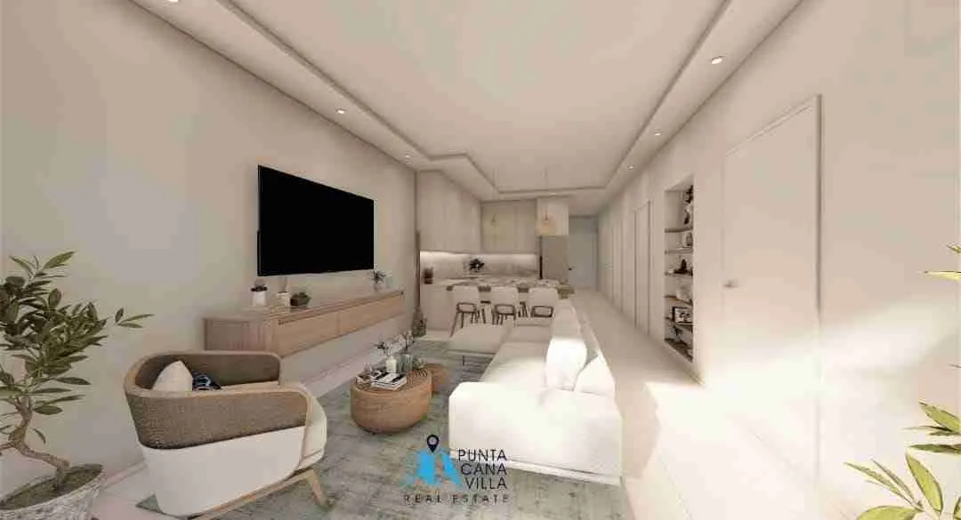 Core Residences : Condo exclusif de 2 chambres à coucher avec piscine privée et chambre de bonne à Cap Cana