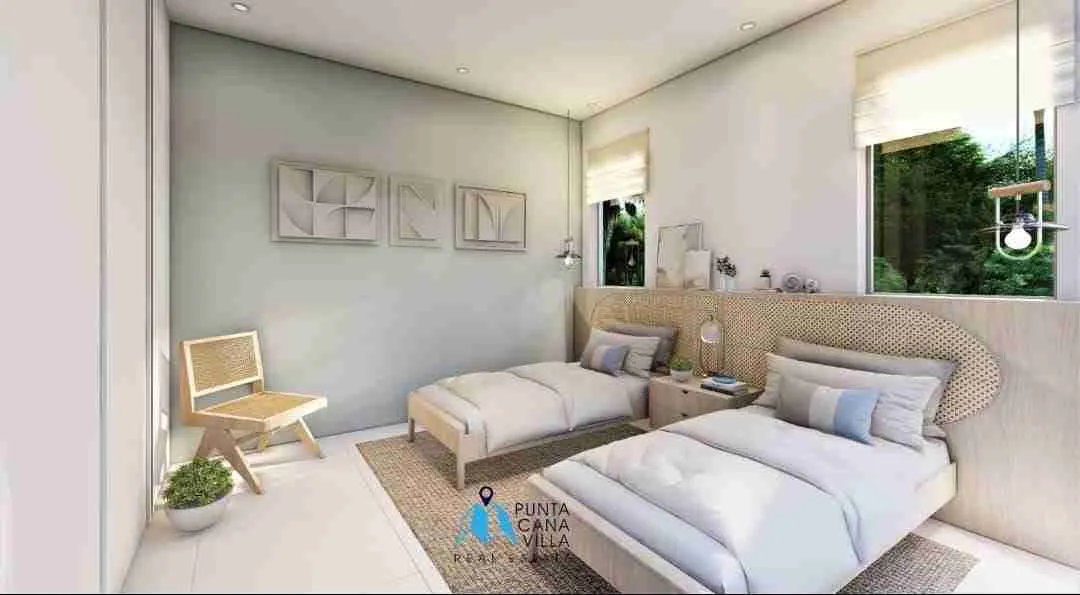 Core Residences : Condo exclusif de 2 chambres à coucher avec piscine privée et chambre de bonne à Cap Cana